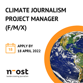 Climate Journalism Project Manager (f/m/x)